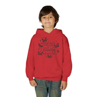 Difficult Roads Hoodie, Resilience Youth Sweatshirt, Inspiring Young Adult Pullover, Cute Hopeful Hoody, butterfly inspirational sweatshirt