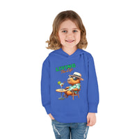 Living the Life Bear Toddler Hoodie, Funny Kids Clothing, Cute Bear with Cocktail Graphic Sweatshirt, Unique Toddler Gift, Cozy Hoody