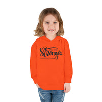 You Are Stronger Than You Think Toddler Sweatshirt, Motivational Toddler Pullover, Positive Quote Kids Gift, Cute Daily Affirmation Crewneck