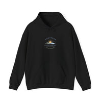 Tomorrow Is Another Day hoodie | minimalist sunrise illustration, motivational text