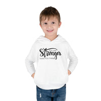 You Are Stronger Than You Think Toddler Sweatshirt, Motivational Toddler Pullover, Positive Quote Kids Gift, Cute Daily Affirmation Crewneck