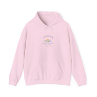 Tomorrow Is Another Day hoodie | minimalist sunrise illustration, motivational text