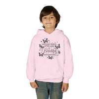 Difficult Roads Hoodie, Resilience Youth Sweatshirt, Inspiring Young Adult Pullover, Cute Hopeful Hoody, butterfly inspirational sweatshirt