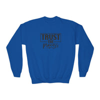 Trust The Process Sweatshirt, Motivational Youth Crewneck,Inspiring Young Adult Pullover,Student Athlete Gift, Positive Mindset Cozy Sweater