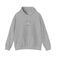 Tomorrow Is Another Day hoodie | minimalist sunrise illustration, motivational text