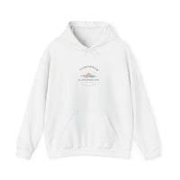 Tomorrow Is Another Day hoodie | minimalist sunrise illustration, motivational text