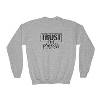 Trust The Process Sweatshirt, Motivational Youth Crewneck,Inspiring Young Adult Pullover,Student Athlete Gift, Positive Mindset Cozy Sweater