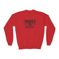 Trust The Process Sweatshirt, Motivational Youth Crewneck,Inspiring Young Adult Pullover,Student Athlete Gift, Positive Mindset Cozy Sweater