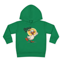 Quack Me Up Duck Toddler Hoodie, Funny Kids Clothing, Cute Cartoon Duck Graphic Sweatshirt, Unique Toddler Gift, Cozy Animal Hoody for Kids
