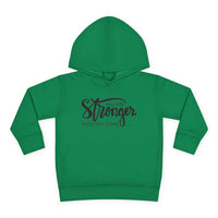 You Are Stronger Than You Think Toddler Sweatshirt, Motivational Toddler Pullover, Positive Quote Kids Gift, Cute Daily Affirmation Crewneck