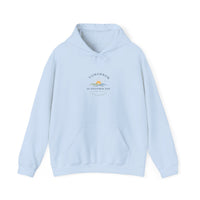 Tomorrow Is Another Day hoodie | minimalist sunrise illustration, motivational text - BlessingsTray