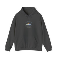 Tomorrow Is Another Day hoodie | minimalist sunrise illustration, motivational text - BlessingsTray