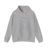 Tomorrow Is Another Day hoodie | minimalist sunrise illustration, motivational text - BlessingsTray
