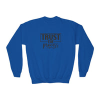 Trust The Process Sweatshirt, Motivational Youth Crewneck,Inspiring Young Adult Pullover,Student Athlete Gift, Positive Mindset Cozy Sweater - BlessingsTray