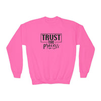 Trust The Process Sweatshirt, Motivational Youth Crewneck,Inspiring Young Adult Pullover,Student Athlete Gift, Positive Mindset Cozy Sweater - BlessingsTray